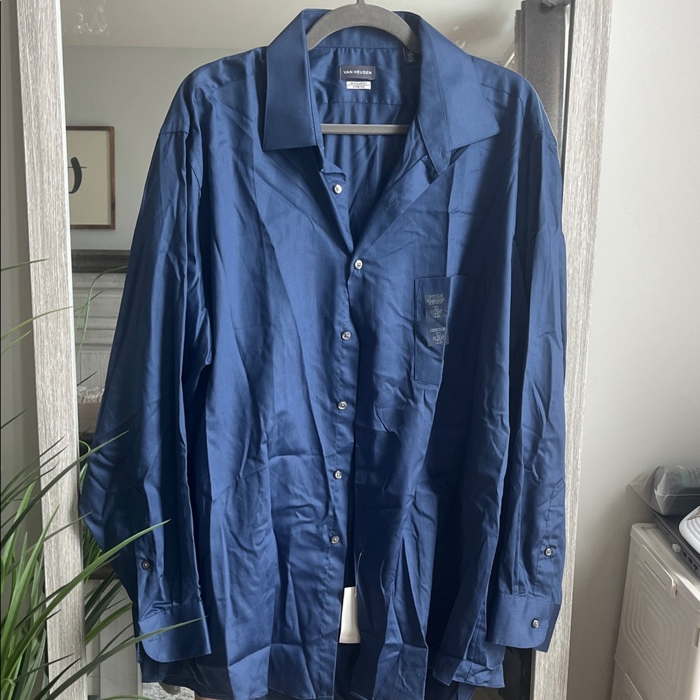 Van Heusen Royal Blue Button-Up Shirt